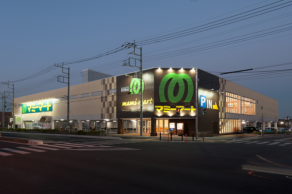 マミーマート南中野店様 新築工事 株式会社チョウエイハンズ