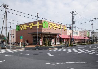商業建築 マミーマート足立島根店 新築工事 外観イメージ